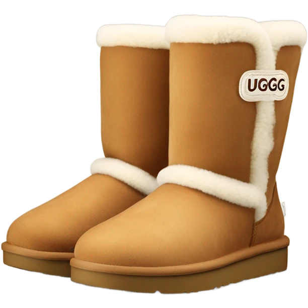 Mini ugg boots emoji