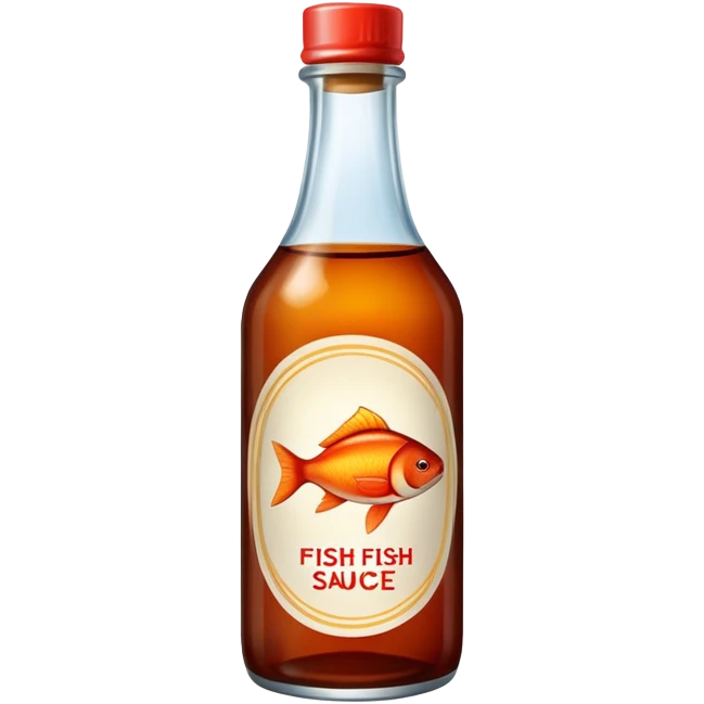 asian, Fish sauce emoji