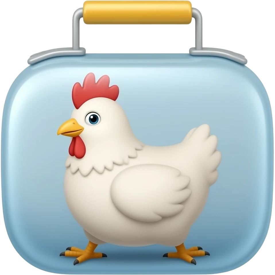 lonchera de chicken little emoji