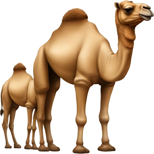 Oil and camel emoji