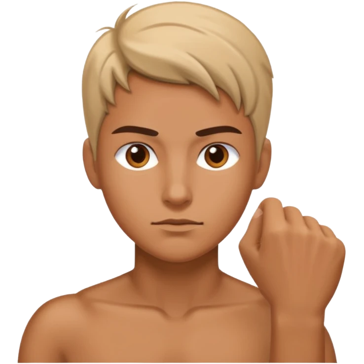 Want to rise and build myself emoji