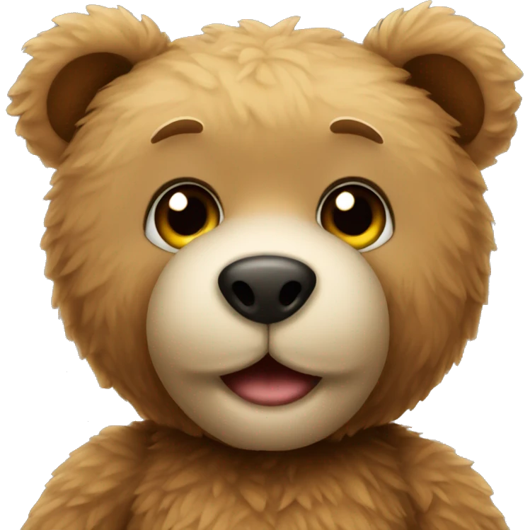 Teddy bear emoji