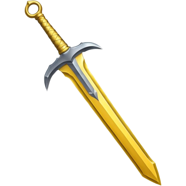 yellow sword emoji