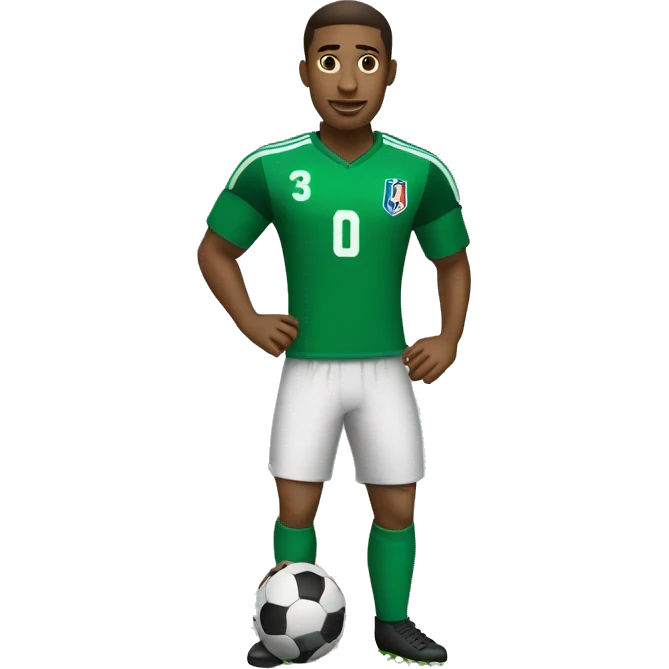 Méchante footballeur  emoji