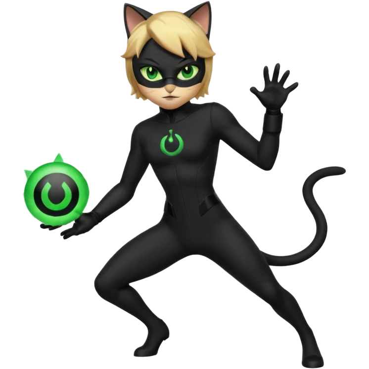 Catacylsm cat noir emoji