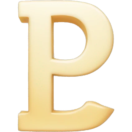 Letter p emoji