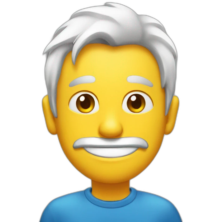 Gesicht lachend mit Zigarre emoji