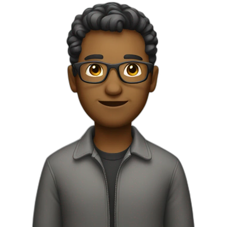smart developer emoji