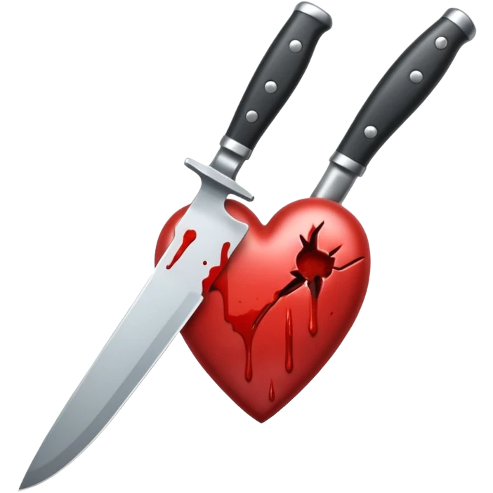 Knife to the heart  emoji