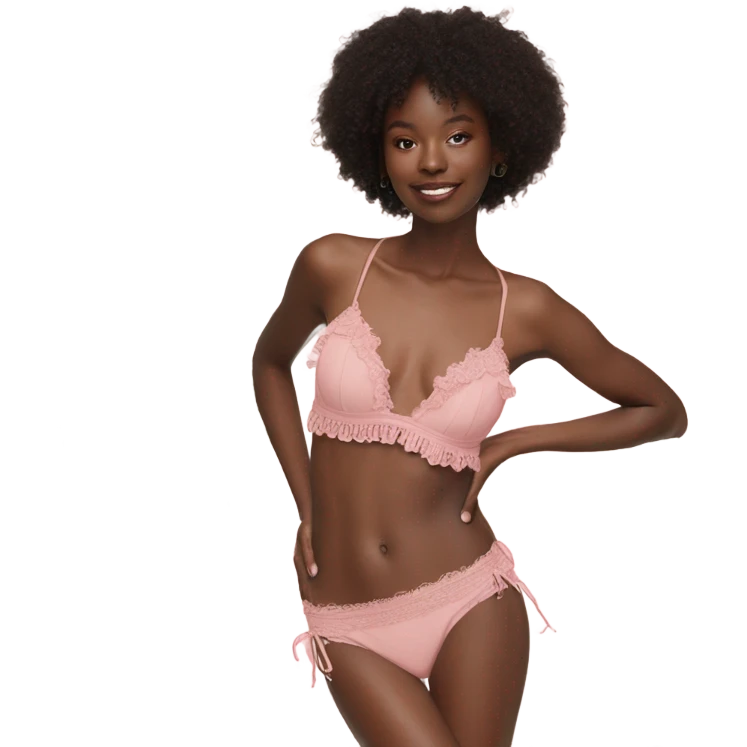 aesthetic pink bikini  emoji