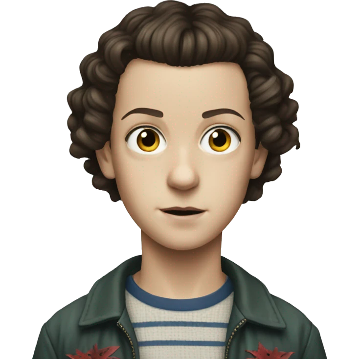 STRANGER THINGS eleven  emoji