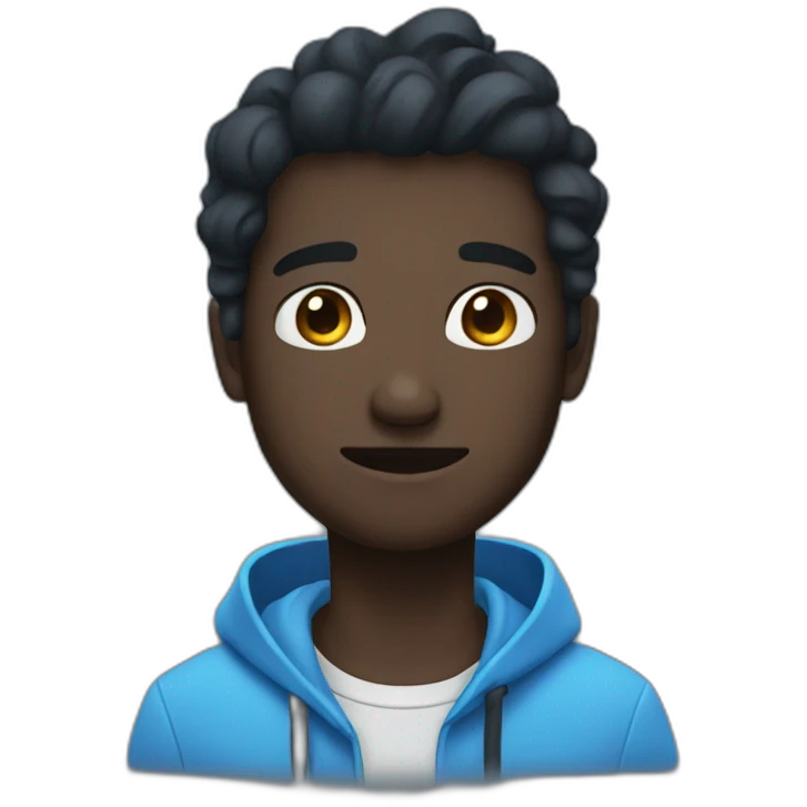 Among us blue  emoji