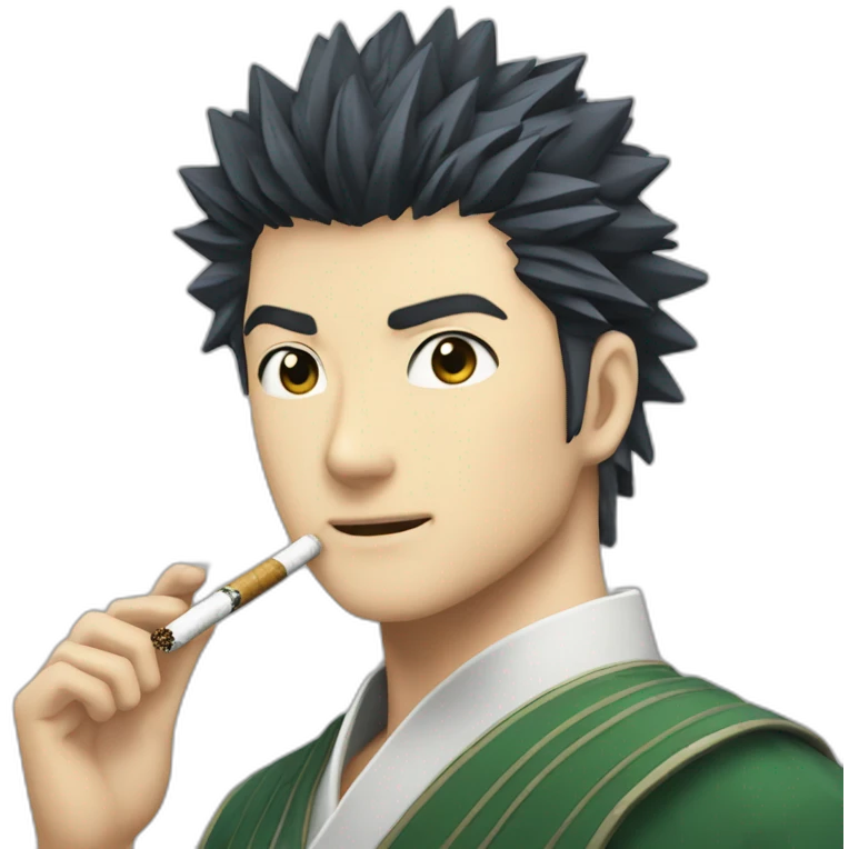 hijikata toushirou cigarette emoji