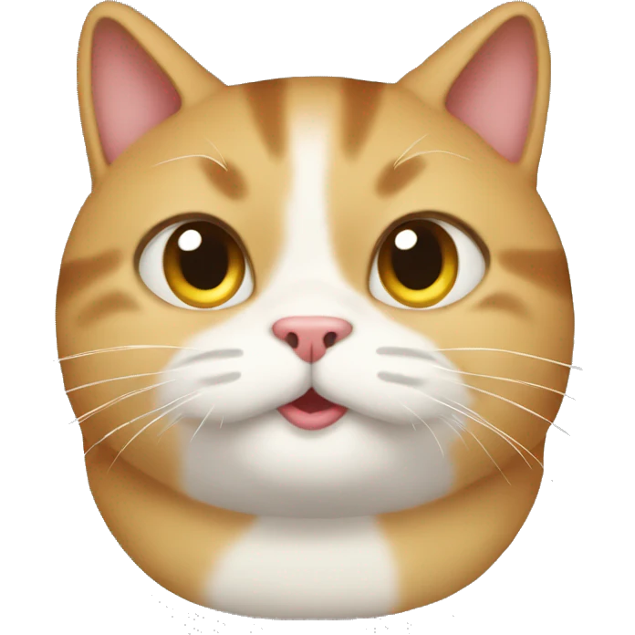 Fat cat emoji