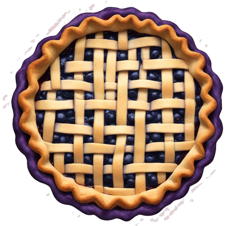 blueberry pie emoji