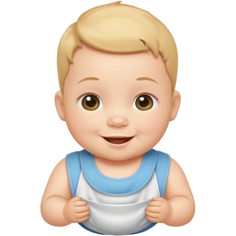 baby with bib emoji