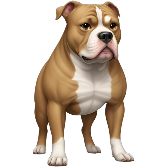 American Bully full body  emoji