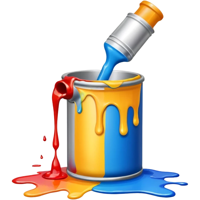 Paint tubes emoji