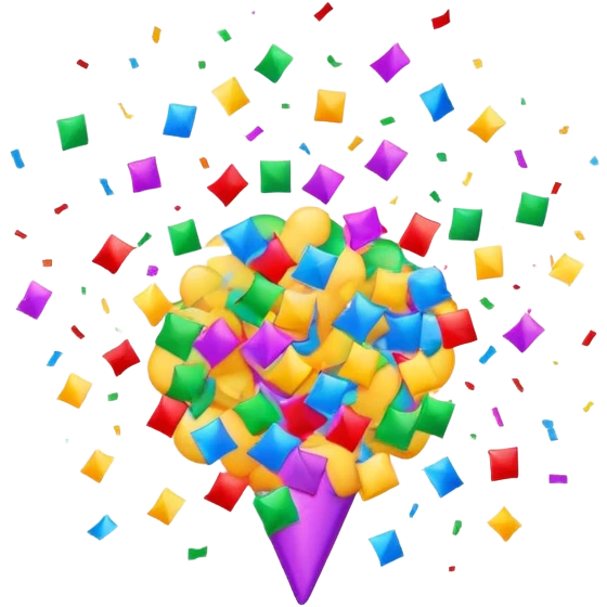 Confetti exploded  emoji