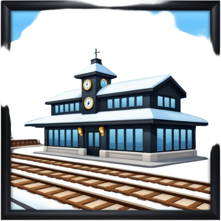 Frostline Train Station emoji