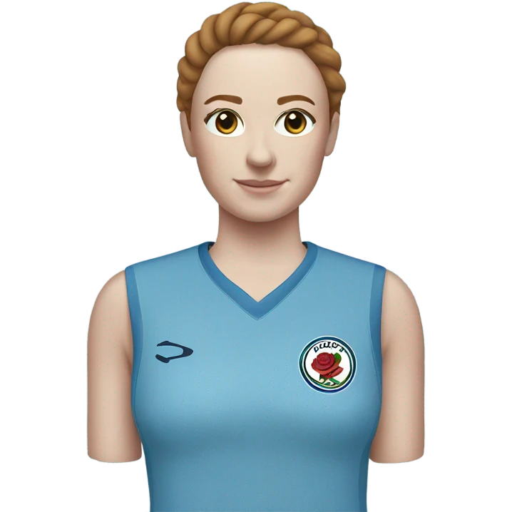 rose lavelle in light blue jersey emoji