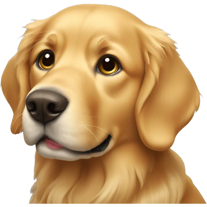 Golden retriever  emoji