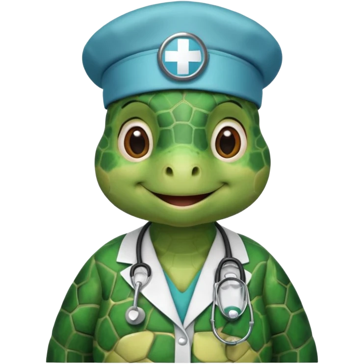 Turtle in nurse uniform

















 emoji