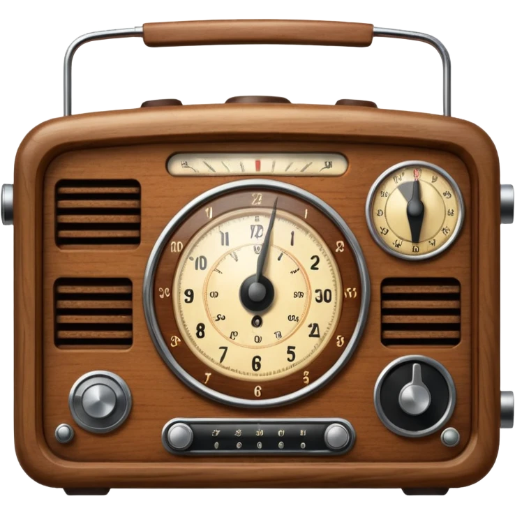 old radio  emoji
