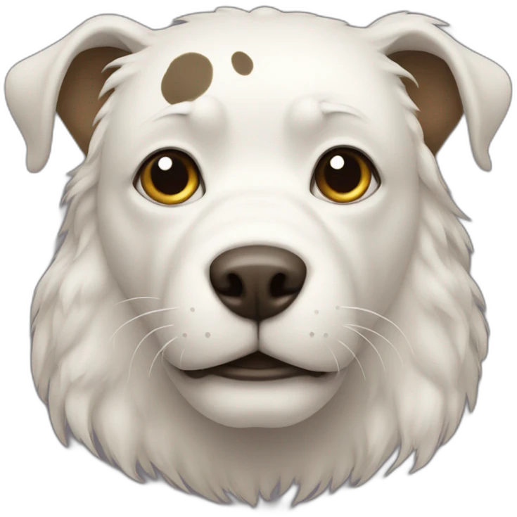 Gog with white spots emoji