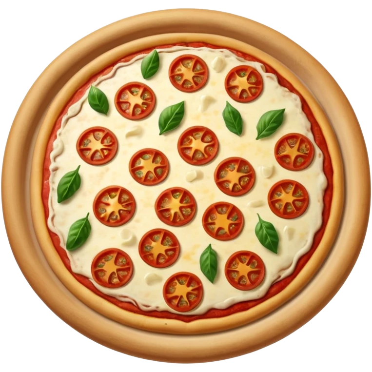 Christmas pizza emoji