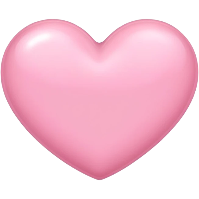 baby pink love heart emoji