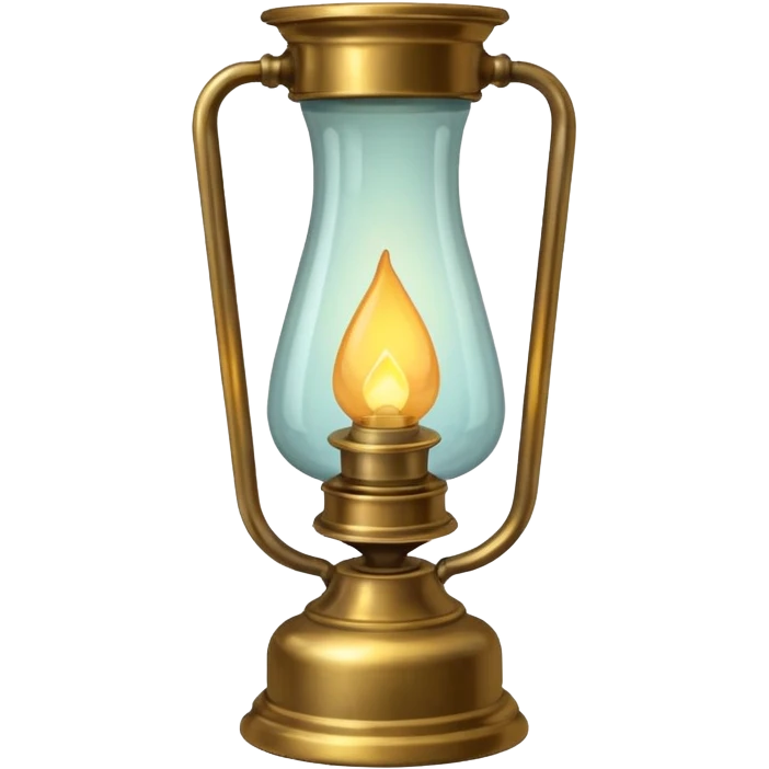 Hurricane lamp emoji