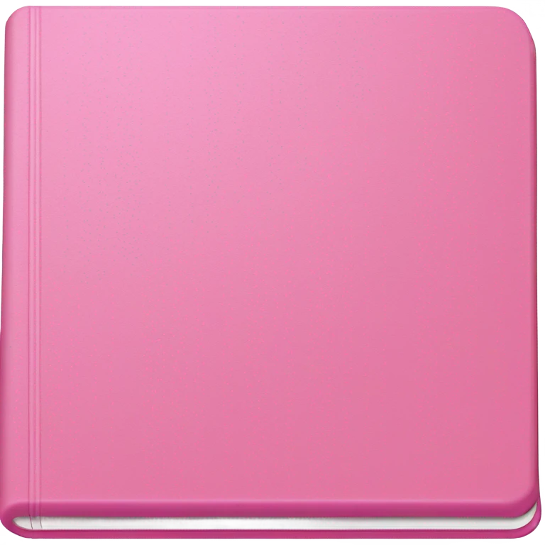 pink notebook emoji