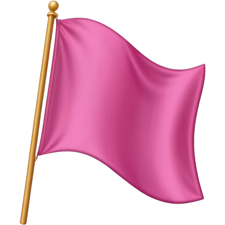 pink color flag emoji
