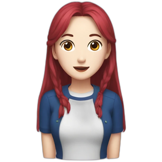 wendy from red velvet emoji