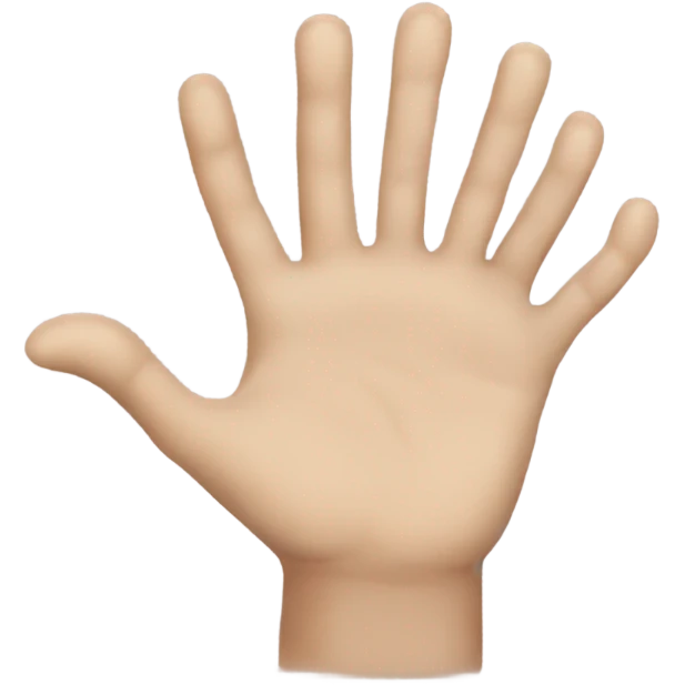 Hand emoji