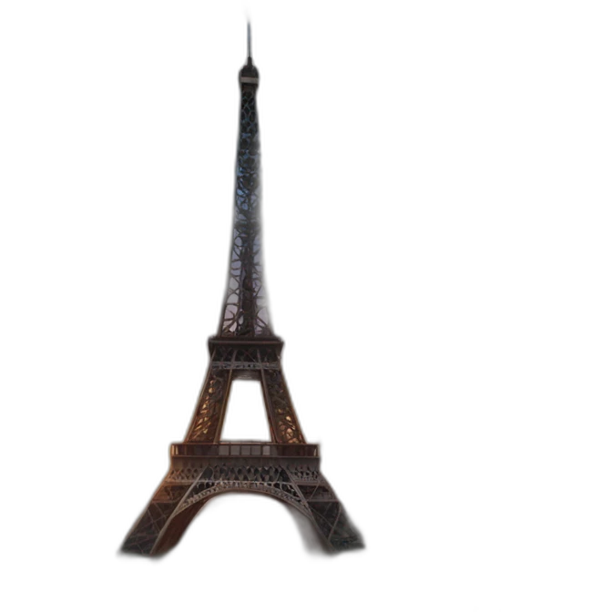 sunset skies through tower window emoji