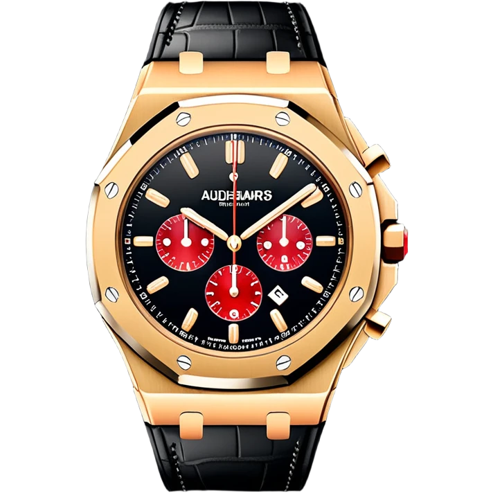Audemars pigiet Watch style Apple emoji emoji