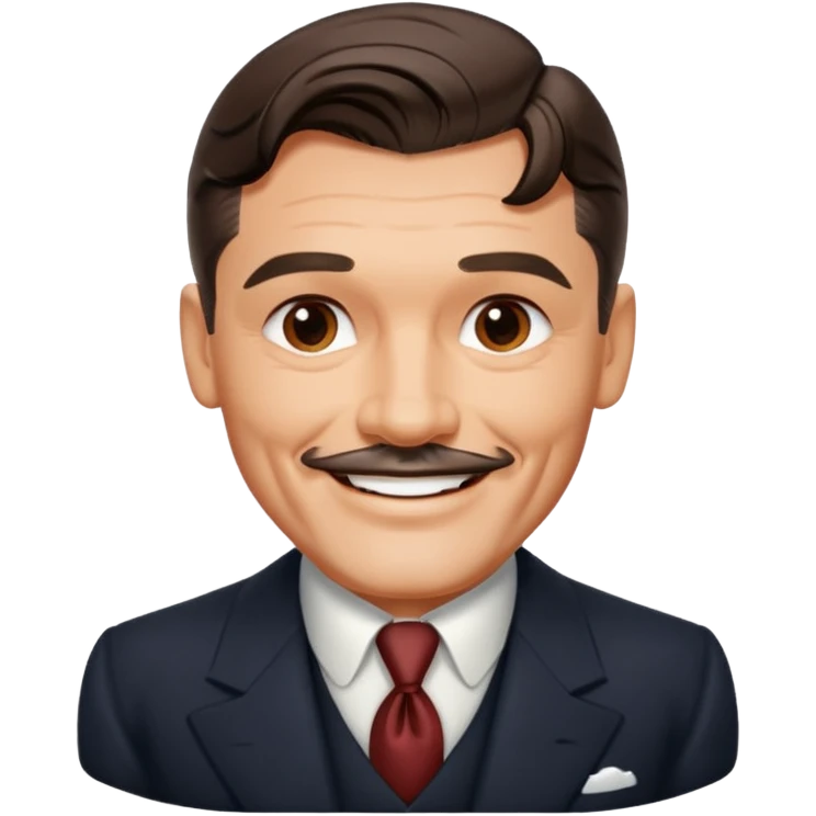Clark Gable emoji