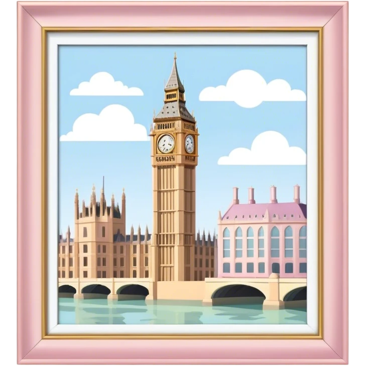 
pastel bigben emoji