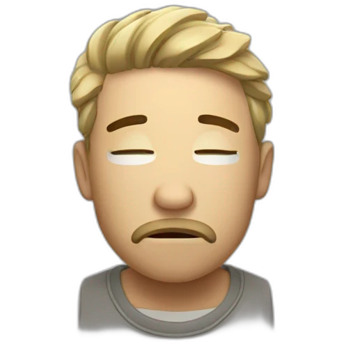 exhausted  emoji