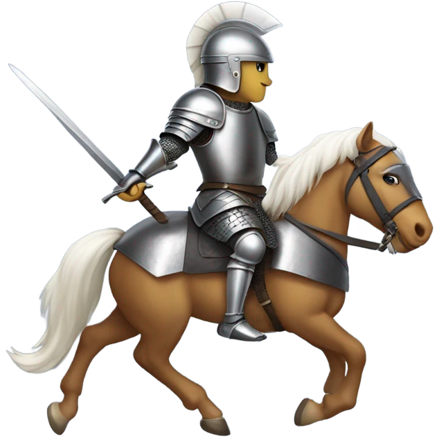 Clash royale prince on small horse emoji