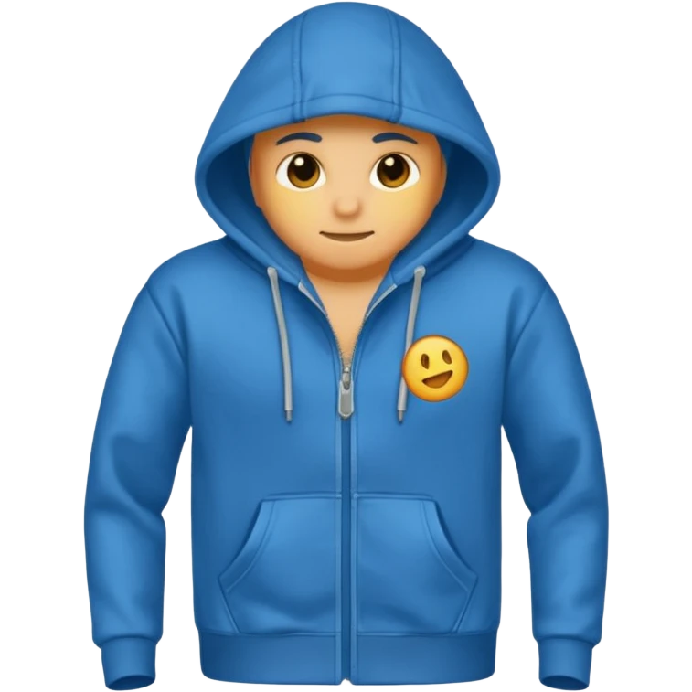 blue hoodie  emoji
