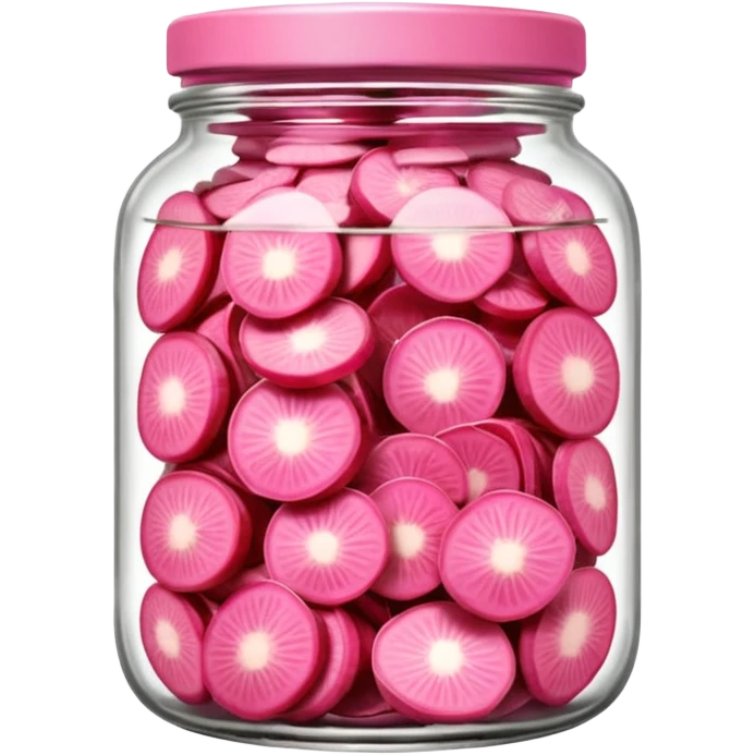 Pink Pickled ginger emoji