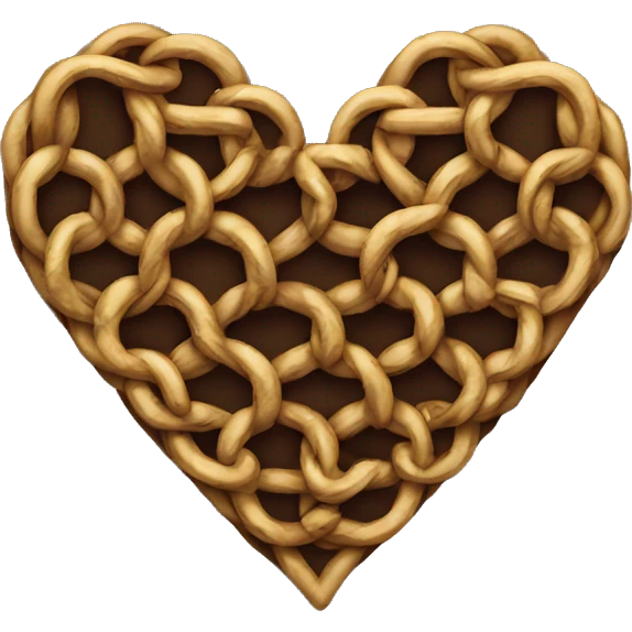 Chain heart emoji