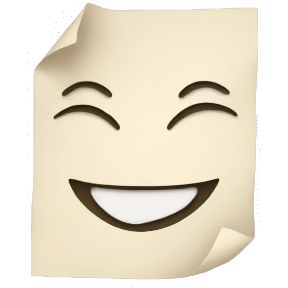 Paper emoji