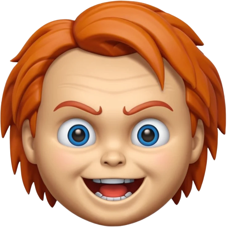 Un emojin de chuky emoji