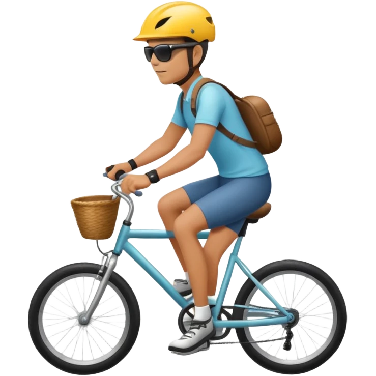 Bike riding emoji