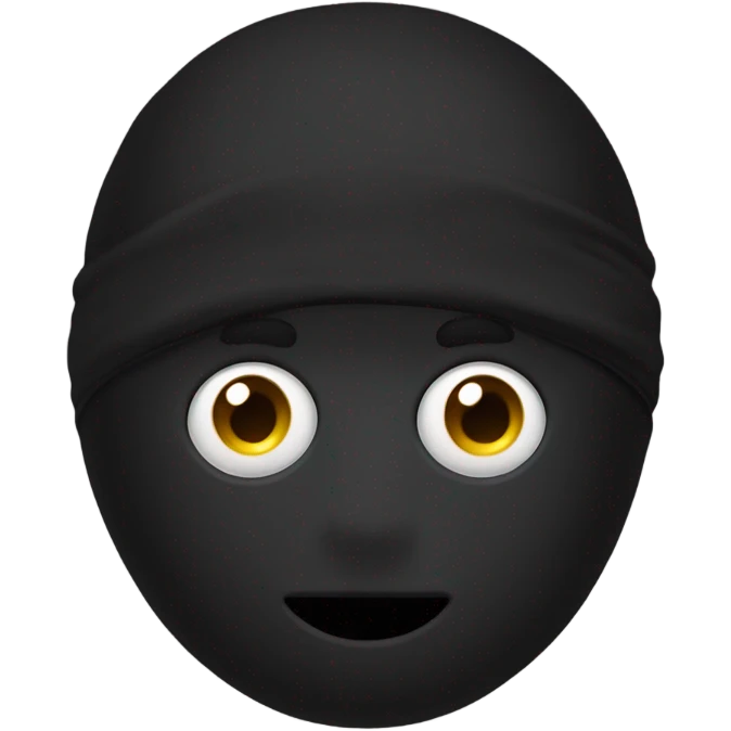 ski mask emoji
