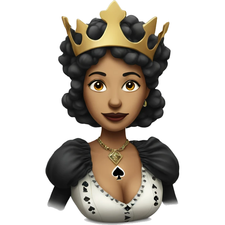 Queen of Spades  emoji